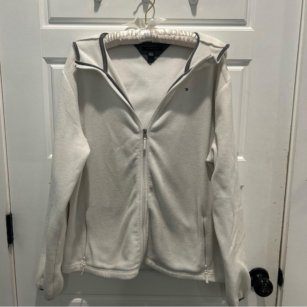 tommy hilfiger zip up hoodie